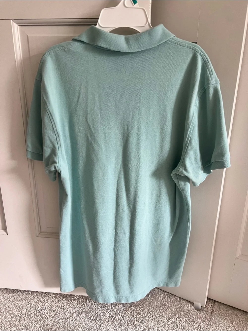 J. Crew Men’s Seafoam Green Cotton Polo Shirt